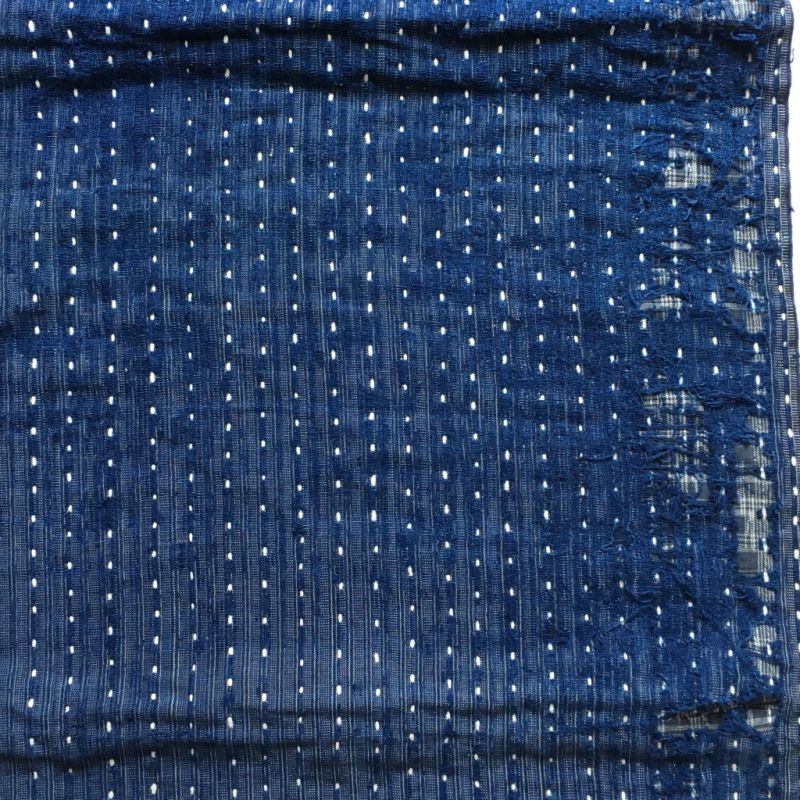 藍染木綿襤褸ボロ端布 081102 - 生活骨董と古布のアンティークショップ ...