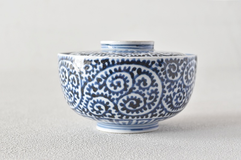【茶道具】伊万里焼　蛸唐草文茶碗　茶碗A410 茶道具】伊万里焼 蛸唐草文茶碗 茶碗A410 茶道具】伊万里焼 蛸